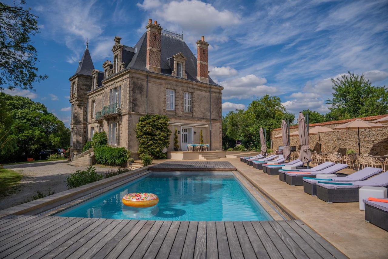 Le Chateau Des Tourelles En Vendee La Gaubretiere Ngoại thất bức ảnh